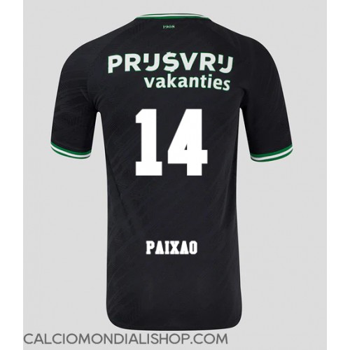 Maglie da calcio Feyenoord Igor Paixao #14 Seconda Maglia 2024-25 Manica Corta